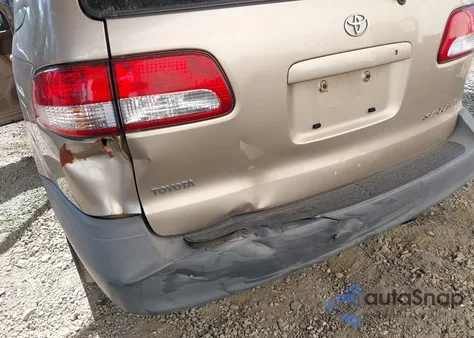 2002 Toyota Sienna Le из США, поврежденный, VIN 4T3ZF13C82U465335